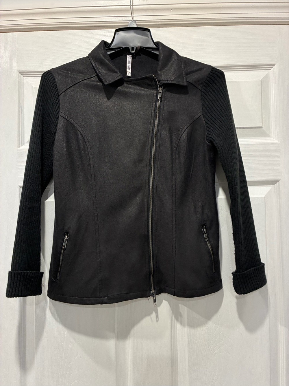 Monoreno Abram Faux Suede Rider Jacket